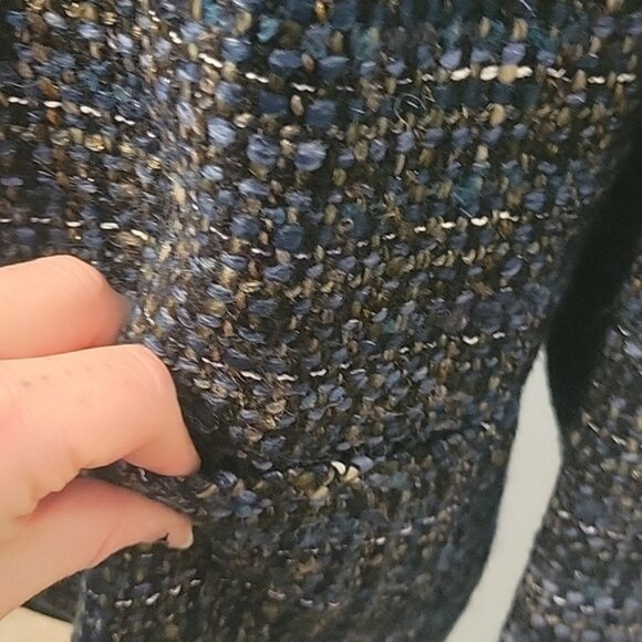 Louben Wool Blend Knit Dress Jacket - Picture 4 of 8